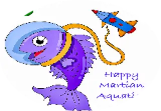 HappyMartianAquatics Logo